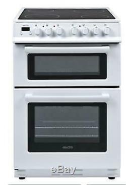 Electra TCR60W B Energy Rating Electric Freestanding White Cooker Ceramic Hob