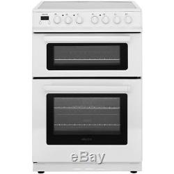 Electra TCR60W Free Standing Electric Cooker with Ceramic Hob 60cm White New
