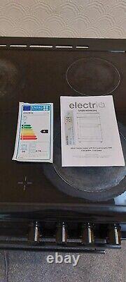 ElectriQ 60cm Electric Cooker with Grill and Ceramic Hob EQEC60B4