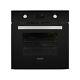 Electriq 68l Plug In Pyrolytic Self Cleaning Electric Single Oven Black