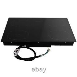 Electric 60cm 4 Zone Induction Cooker Built-in Induction Hob Plate Touch Control