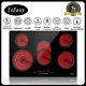 Electric Ceramic Hob, 5 Cooking Zones, 77cm, 8600w, Built-in Cooktop, Touch Control