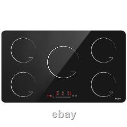 Electric Ceramic&Induction Hob Built-in /3/4/5 Cooking Zone, Timer, Touch Control