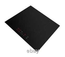 Electric Induction/Ceramic Hob 4 Cooking Zone Built-in 7000W Kitchen Cooker 59cm