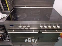 Electric Range Cooker, Double Oven with Ceramic Hob