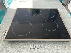 Electric hob, black with silver trim, needs 30amp fuse connection. Brand new