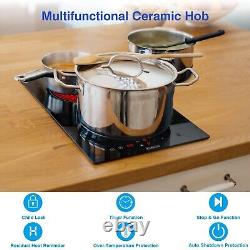 Empava Ceramic Hob, 2 Ring Electric Hob, Cooktop, Halogen Hob, Electric Hob Cook