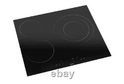 Ferre MS165 / MS163 60cm Built-in Ceramic Hob Black Three / Four Zone