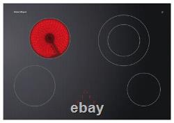 Fisher & Paykel CE754DTB1 75cm 4 Zone Ceramic Electric Hob in Black