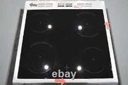 Flavel Electric Cooker Freestanding 4 Zone Ceramic Hob Silver Chrome -ML61CDS