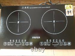 Frifer Ceramic Hob, Built-in 2 Zone Electric Cooktop Sensor Touch Control NEW