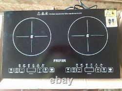 Frifer Ceramic Hob, Built-in 2 Zone Electric Cooktop Sensor Touch Control NEW