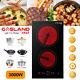 Gasland Chef 30cm Electric Ceramic Hob Built-in Cooker 2 Zones Touch Control 3kw
