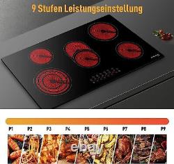 GASLAND chef 90cm 5 Zone with Touch Control Ceramic Hob Built-in Electric Cooktop