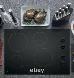 GE 30-inch Element Smooth Surface (Radiant) Black Electric Cooktop