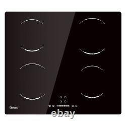 GIONIEN 60cm Induction Hob, 4 Ring Electric Hob, Bulit in Induction Cooker