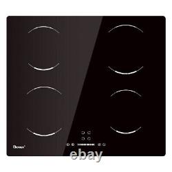 GIONIEN Induction Hob 60cm, 4 Ring Electric Hob, Bulit in Induction Cooker Hob