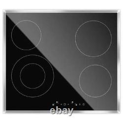 GRUNDIG GIEV613420E 58 cm 4 Zone Touch Control Electric Ceramic Hob Black