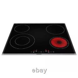 GRUNDIG GIEV613420E 58 cm 4 Zone Touch Control Electric Ceramic Hob Black