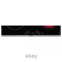 GRUNDIG GIEV613420E 58 cm 4 Zone Touch Control Electric Ceramic Hob Black