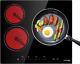 Gasland Chef Ch603bf 60cm Built-in Ceramic Hob, 3 Zones Electric Cooktop In With