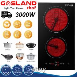 Gasland chef 30cm Electric Ceramic Hob Built-in Cooker 2 Zones Touch Control