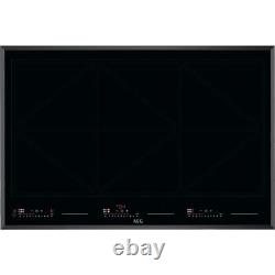 Graded AEG IKK86681FB 80Cm Black 6 Zone Induction Hob (WI-607)