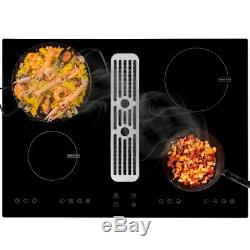 Graded Cookology CIHDD700 70cm Induction Hob & Built-in Downdraft Extractor Fan