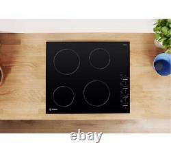 Graded Hotpoint HR7011BH 77cm Black Electric Ceramic Hob