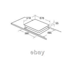 Graded Matrix MHC201FR 4 Zone Ceramic Hob