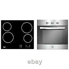Gradedbush Electric Built In Oven With Ceramic Hob Lsbchp Stainless Steel
