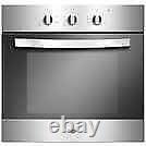 Gradedbush Electric Built In Oven With Ceramic Hob Lsbchp Stainless Steel