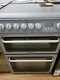 Hotpoint Dsc60s Electric Ceramic Cooker Silver Ex-display