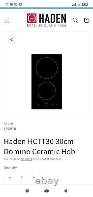 Haden HCTT30 30cm Domino Ceramic Hob