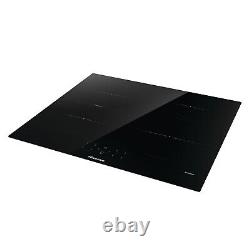 Hisense 60cm 4 Zone Induction Hob with Bridge Zone HI6421BSC