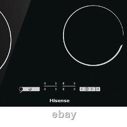 Hisense 60cm Touch Control 4 Zone Ceramic Hob With Double Ring Zone E6432C