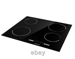 Hisense E6431C Integrated 4 Zone Ceramic Hob with Front Touch Controls