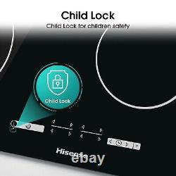 Hisense E6432C Built-in 60cm Electric Ceramic Hob with Child Lock, Touch cont