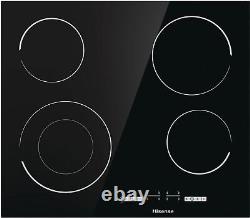 Hisense E6432C Built-in 60cm Electric Ceramic Hob with Child Lock, Touch control