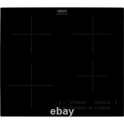 Hob Zanussi ZIAN644K 60cm 4 Zone Induction Hob With Boil Assist