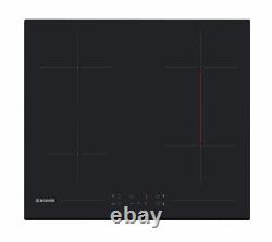 Hoover HH64BV 60cm Ceramic Hob LED, Touch Controls with'Flexi Zone' area