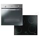 Hoover Oven & Hob Pack Pcs30xch64ccb Conventional 60cm Ceramic