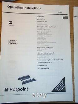 Hotpoint Ceramic Hob and Build-in Electric Double Oven Excellent Clean Condition