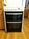Hotpoint Dsc60p 60cm Electric Cooker With Double Ovens & Ceramic Hob White