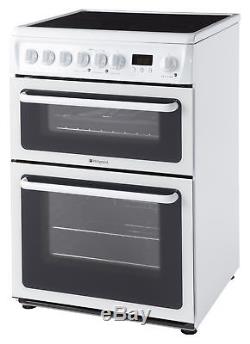 Hotpoint Freestanding HAE60PS 60cm Electric Cooker & Hob White