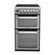 Hotpoint Freestanding Hue52gs 50cm Electric Double Oven & Hob Graphite