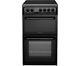 Hotpoint Hae51ks Free Standing Electric Cooker With Ceramic Hob 50cm Black New
