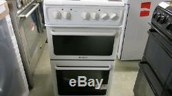 Hotpoint HAE51PS Freestanding Electric Cooker with Ceramic Hob in White #568