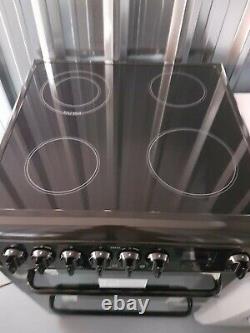 Hotpoint HAE60K Black Electric Cooker Double Oven Ceramic Hob HAE60KS PEC NEW MG