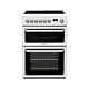 Hotpoint Hae60ps B Rated Freestanding Electric Cooker With Ceramic Hob In White